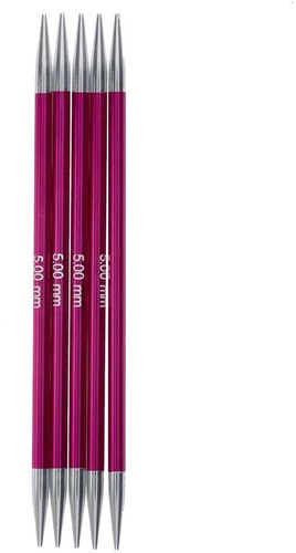 KnitPro Zing Sokkennaalden 15cm 5,00 mm-2