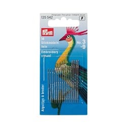 Prym Crewelnaalden Fijn Staal No. 3-9
