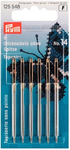Prym Borduurnaalden Zonder Punt Staal No. 14