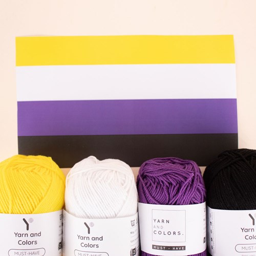 Yarn and Colors Colour Pack Pride 011 Non-binary-2