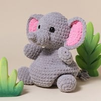 Kroeltjes haken deel 2 - Olifant Olivia - YarnZoo