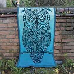 Zen Tangle Ollie The Owl Mozaïek Haakpatroon (Digital)