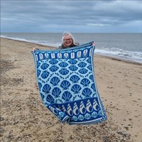 On the Seashore Blanket CAL Garenpakket 001 Stiffkey