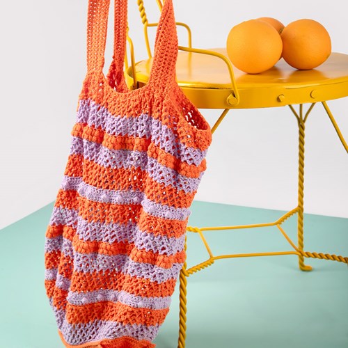 Mixed Up Summerbag Orange/Lila Haakpakket-2