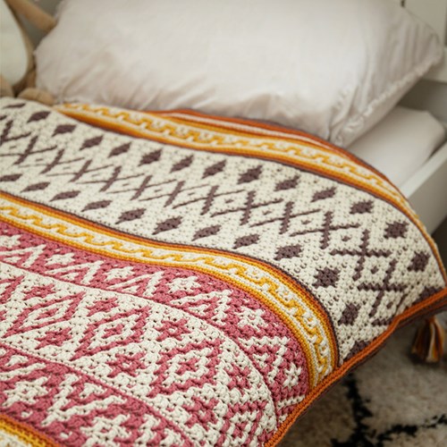 One Skein Of Love - Dancing Diamonds Haakpakket-2