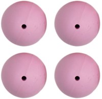Go Handmade Siliconen Kralen 4 Stuks 30 Oud Roze