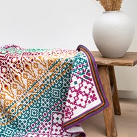 Manic Mirror Blanket Fiesta Garenpakket - Exclusief Patroon-2