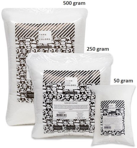 Yarn and Colors Panda Vulling 500 gram-2