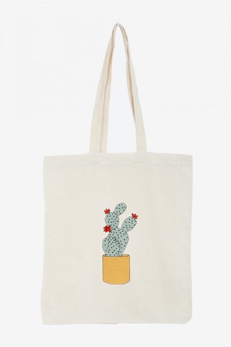Borduurpatroon Gebloemde Cactus-2