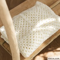 Haakpatroon Katia Twist Babydeken