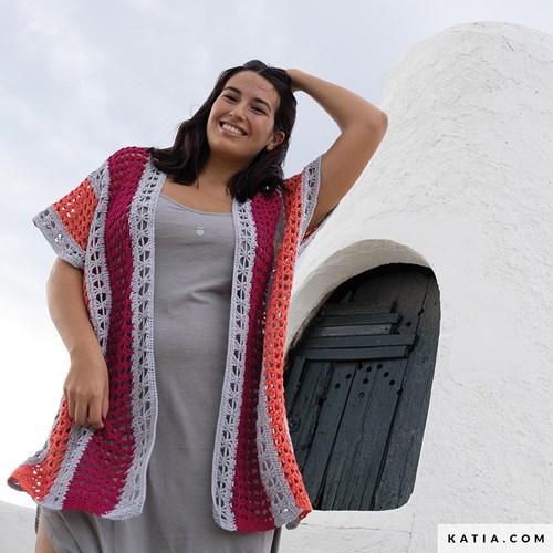 Katia Crochet 121 magazine Fair Cotton