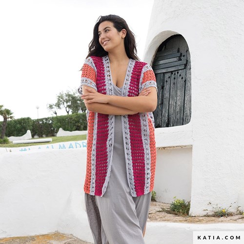 Katia Crochet 121 magazine Fair Cotton