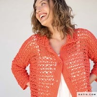 Katia Crochet 121 magazine Fair Cotton