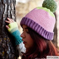 Haakpatroon Katia Boomer Muts en wanten-2