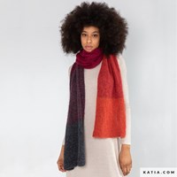 Breipatroon Katia Smoothie Alpaca Sjaal-2