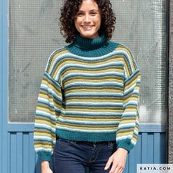 Breipatroon Katia Merino Aran Strepentrui