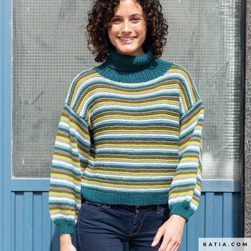 Breipatroon Katia Merino Aran Strepentrui