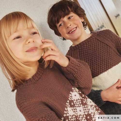 Katia Kinderen Magzine No. 115 Herfst-Winter 2025-2026 Merino Aran
