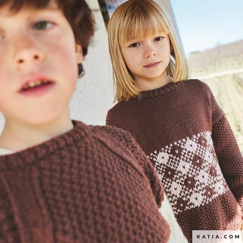 Katia Kinderen Magzine No. 115 Herfst-Winter 2025-2026 Merino Aran