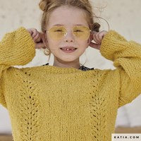 Pluma Kindertrui Breipakket 152 Ocher