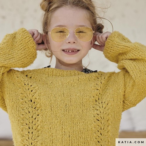 Pluma Kindertrui Breipakket 104 Ocher