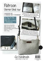 Go Handmade Patroon Sterren Steek Tas Klein
