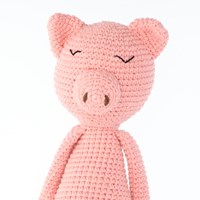 Yarn and Colors Patty Pig Haakpakket 047 Old Pink-3