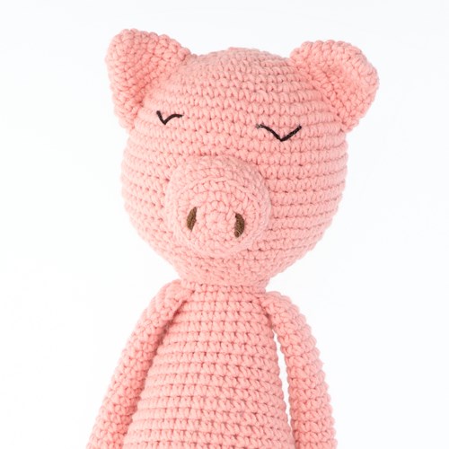 Yarn and Colors Patty Pig Haakpakket 047 Old Pink-3