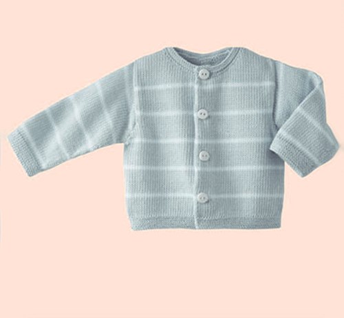 Breipatroon Phil Coton 3 baby vest