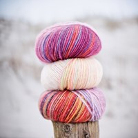 Lana Grossa Picasso 007 Wijnrood/Fuchsia/Blauw/Donkerpaars/Zwart Rood/Framboos-3