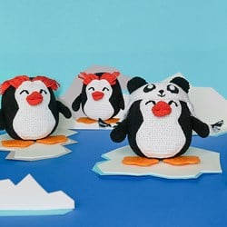 Haakpatroon Quinn de Panda-Pinguïn