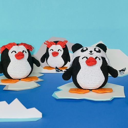 Haakpatroon Quinn de Panda-Pinguïn