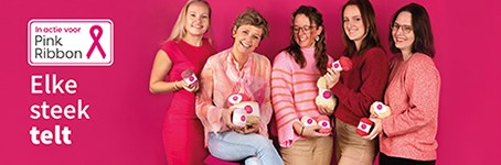 Wolplein in actie voor Pink Ribbon – Shop Pink Label en doe mee
