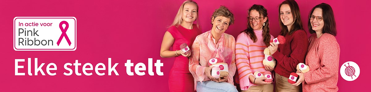 Wolplein in actie voor Pink Ribbon – Shop Pink Label en doe mee