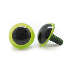 Plastic veiligheidsogen basic 001 Groen