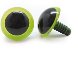 Plastic veiligheidsogen basic 001 Groen