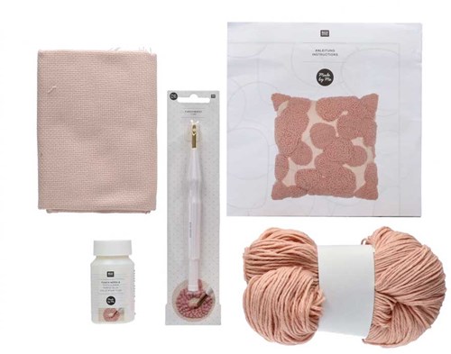Rico Dot Roze Kussen Punchpakket-3