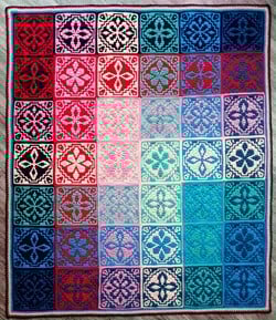 Burst of Joy Deken Garen- & Haakpakket Colour Crafter - Anke Wintermans