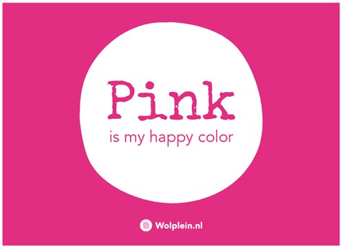 Pink Label Ansichtkaart