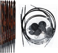 Kruik tijdelijk bon Prym KnitPro Natural Tunische Haaknaaldenset 3,5 - 8mm - Wolplein.nl