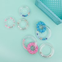Go Handmade Rammelring Grijs 63mm-3