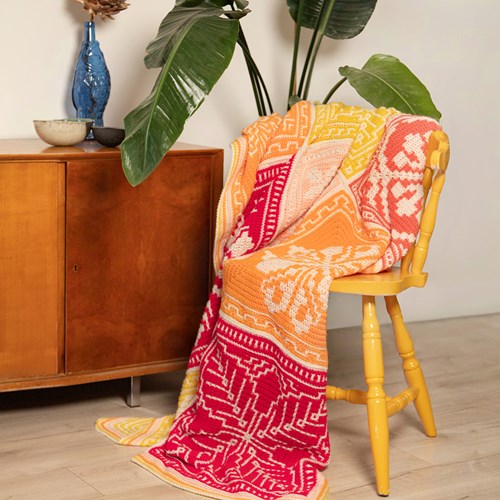 Floral CAL Deken Camellia Haakpakket - Inclusief Digitaal Patroon-2
