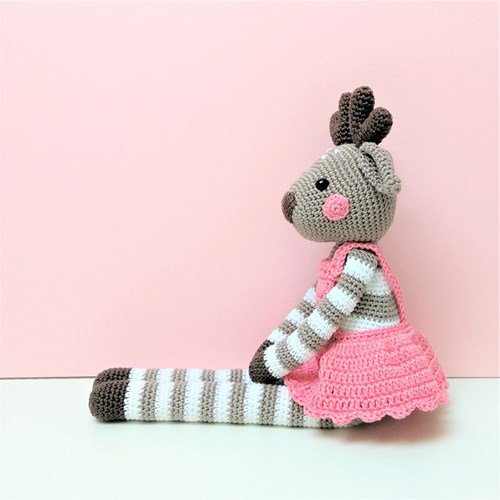 Rendier Dakota Amigurumi Haakpakket - Inclusief Digitaal Patroon-2
