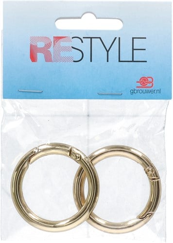 Restyle Karabijn Haken 41 mm (2 stuks) 040