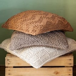 Breipatroon RibbonXL Kussen Bulky Textures