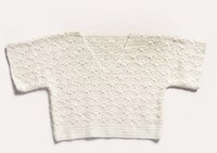 Essentials Organic Cotton DK Topje Haakpakket 01 122/128 Cream