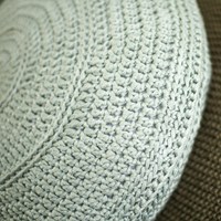 Haakpatroon Acrylic Ribbon Rond Kussen-3