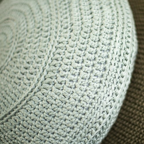 Haakpatroon Acrylic Ribbon Rond Kussen-3