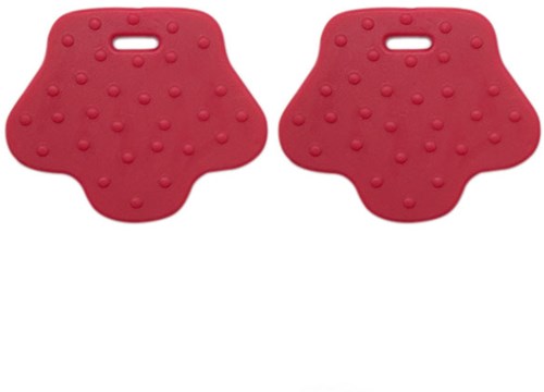 Go Handmade Dierenpootje Bijtringen 10 Rood