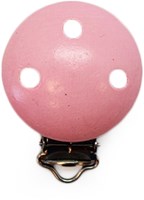 Houten Speenclips Roze